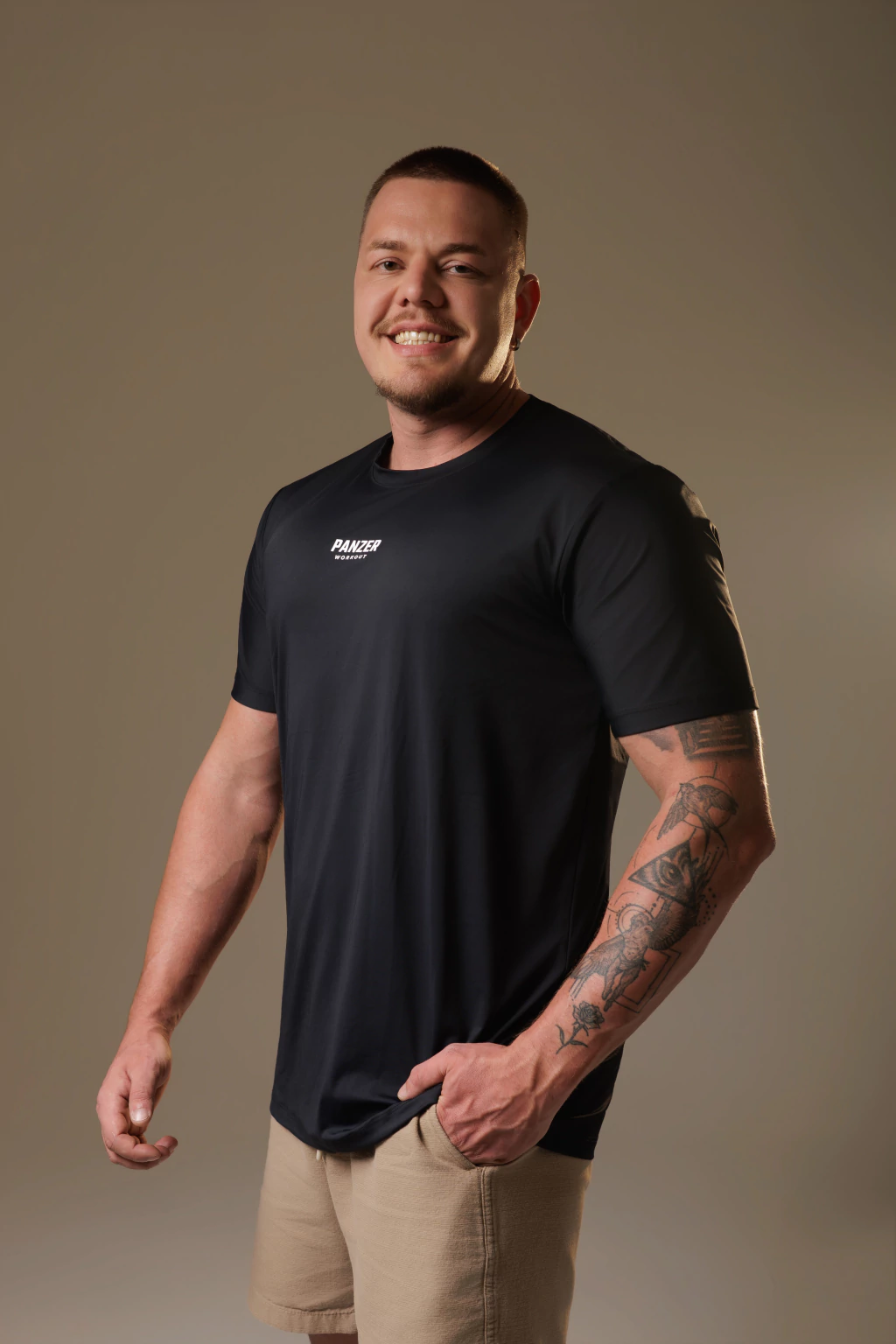 Camiseta Dry Fit Fresh Light — Preto